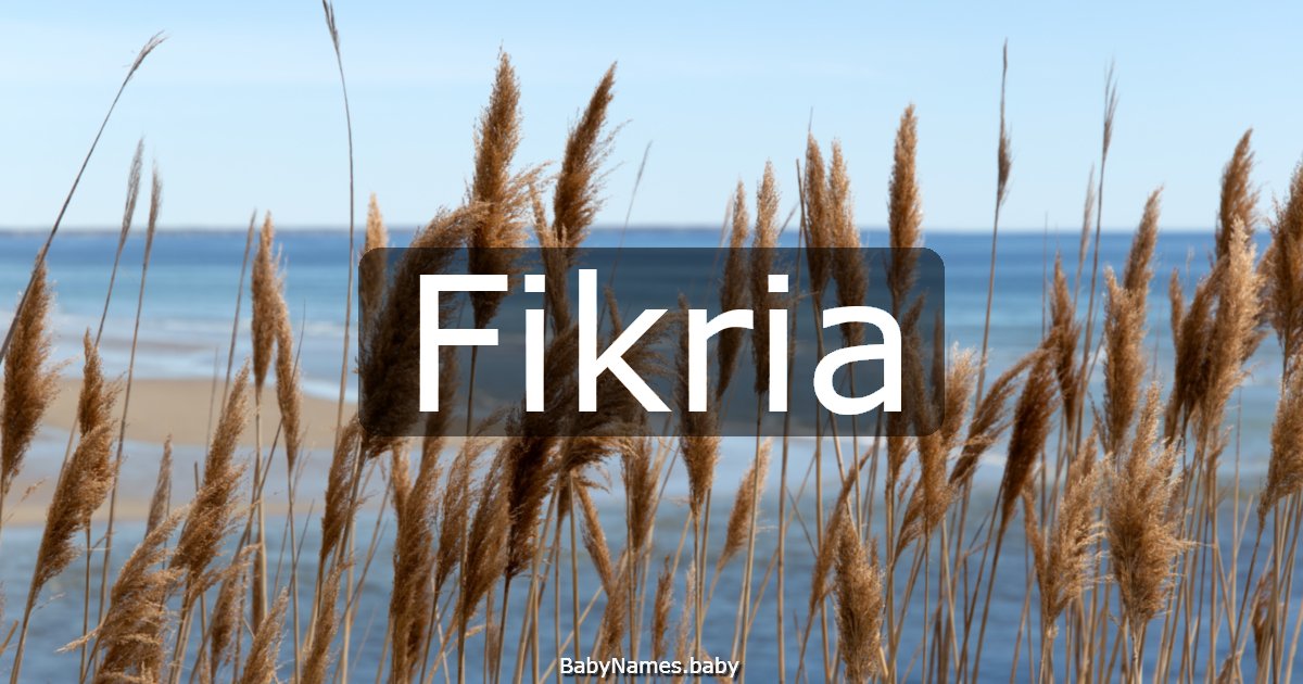 Fikria