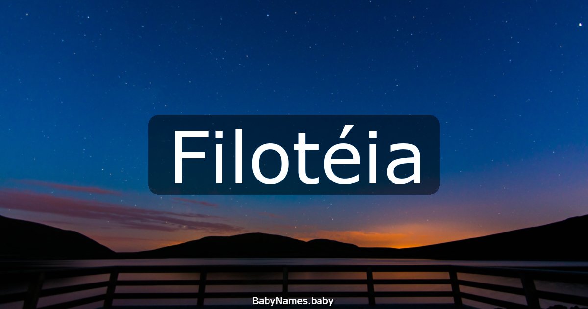 Filotéia