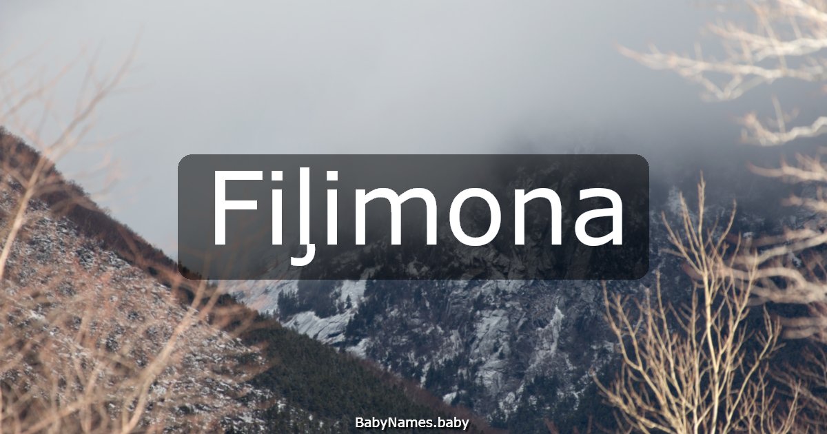 Fiļimona