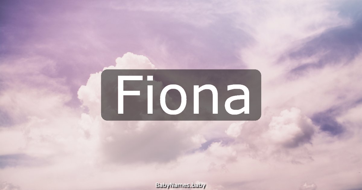 Fiona