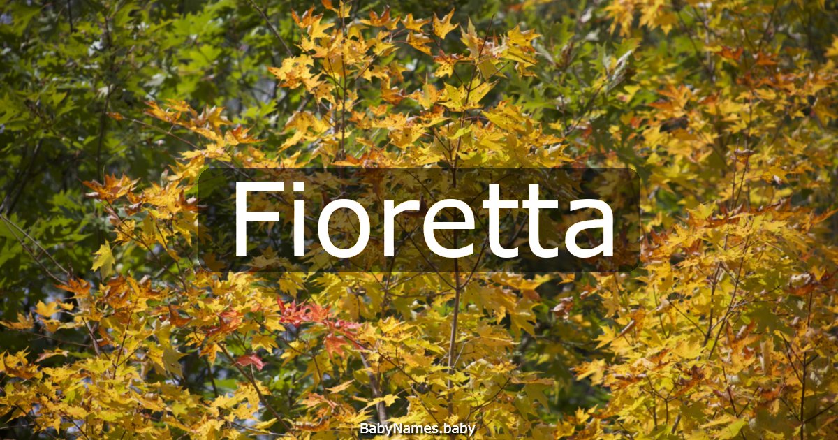 Fioretta