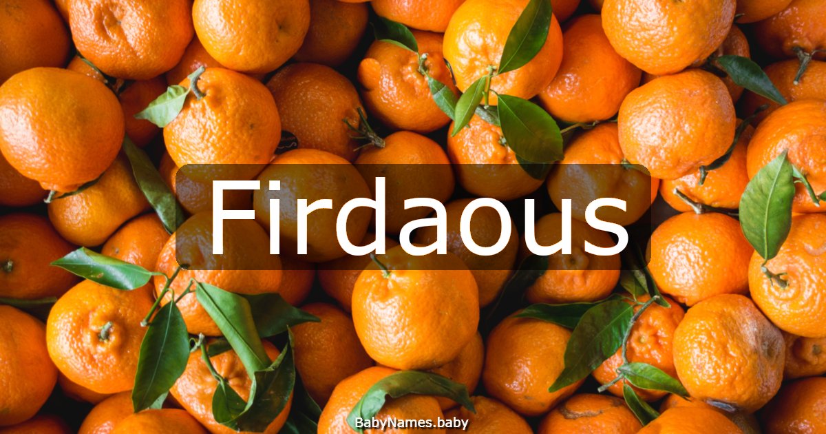 Firdaous