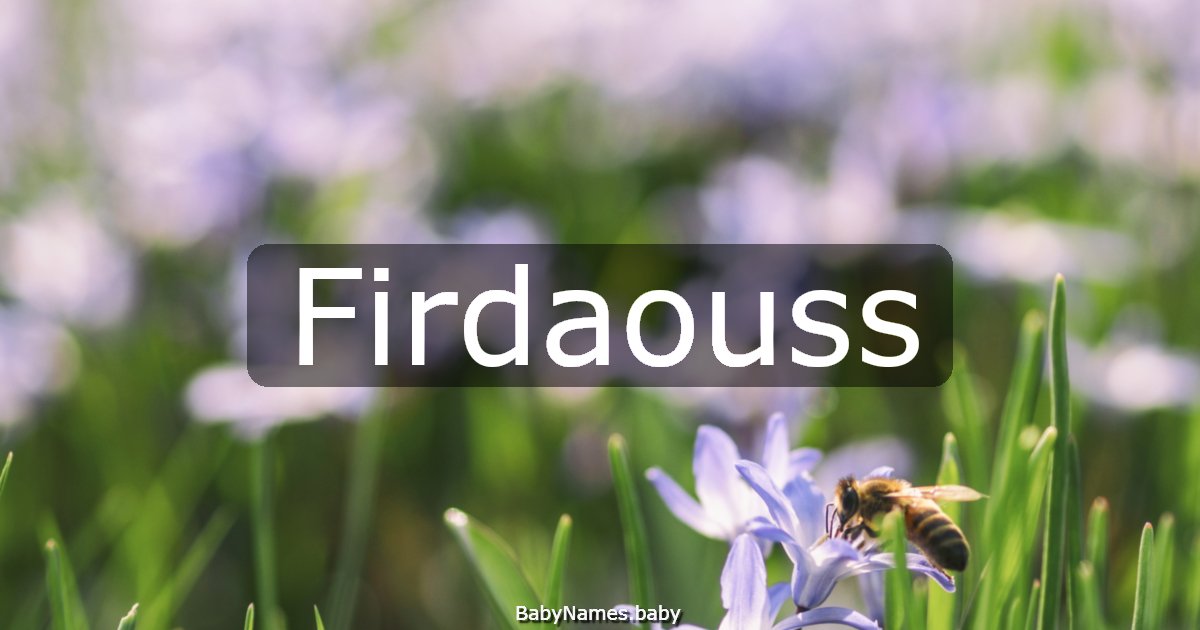 Firdaouss