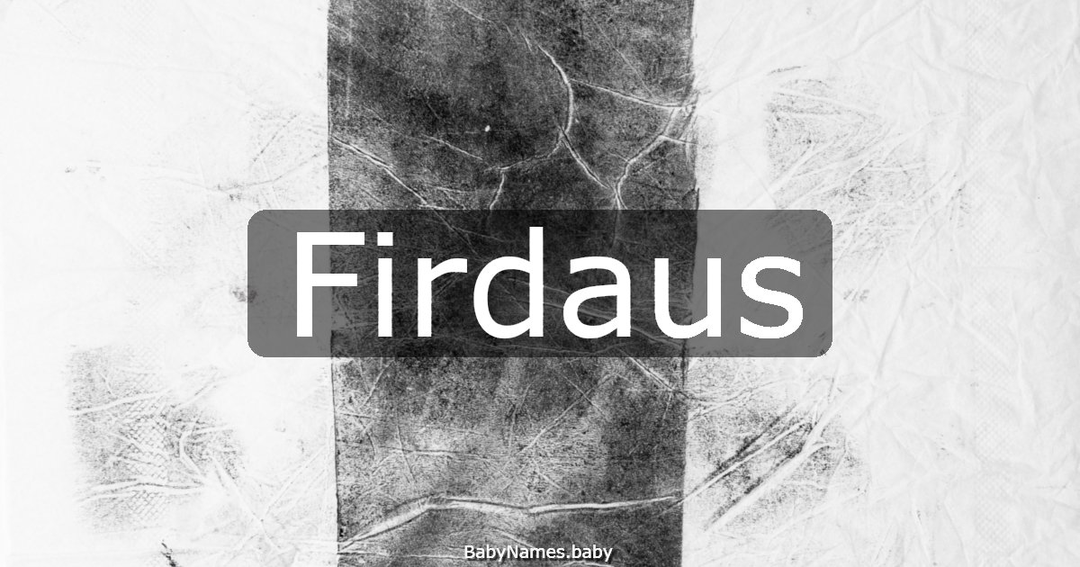 Firdaus