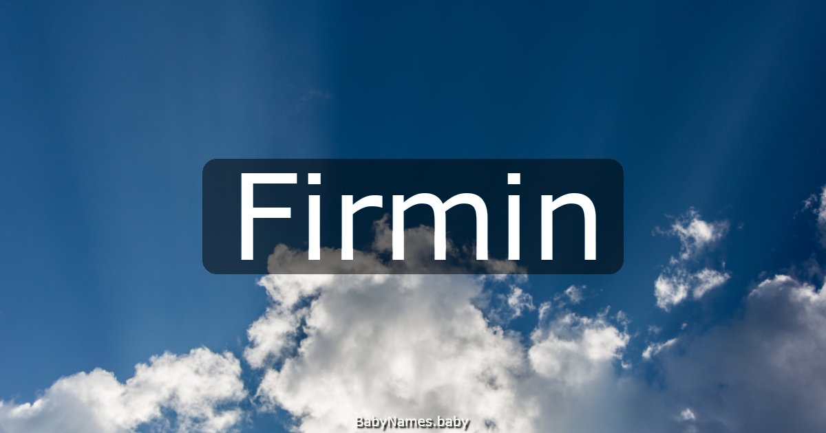 Firmin