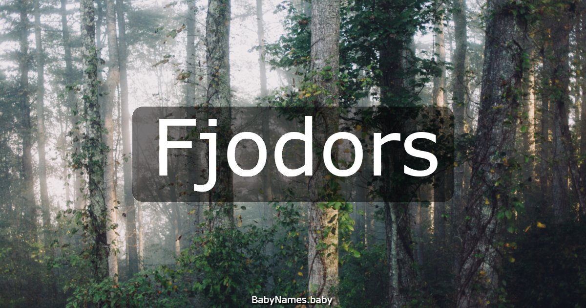 Fjodors