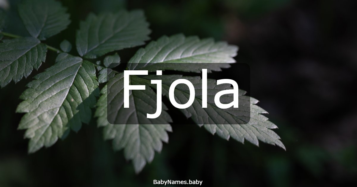 Fjola