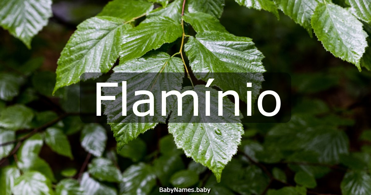 Flamínio