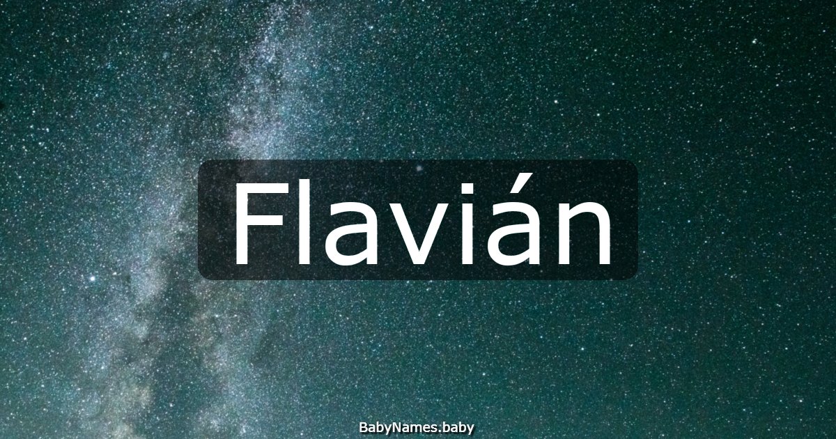 Flavián