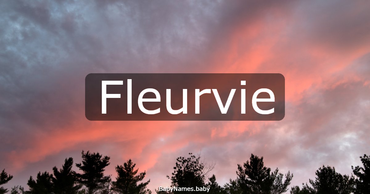 Fleurvie