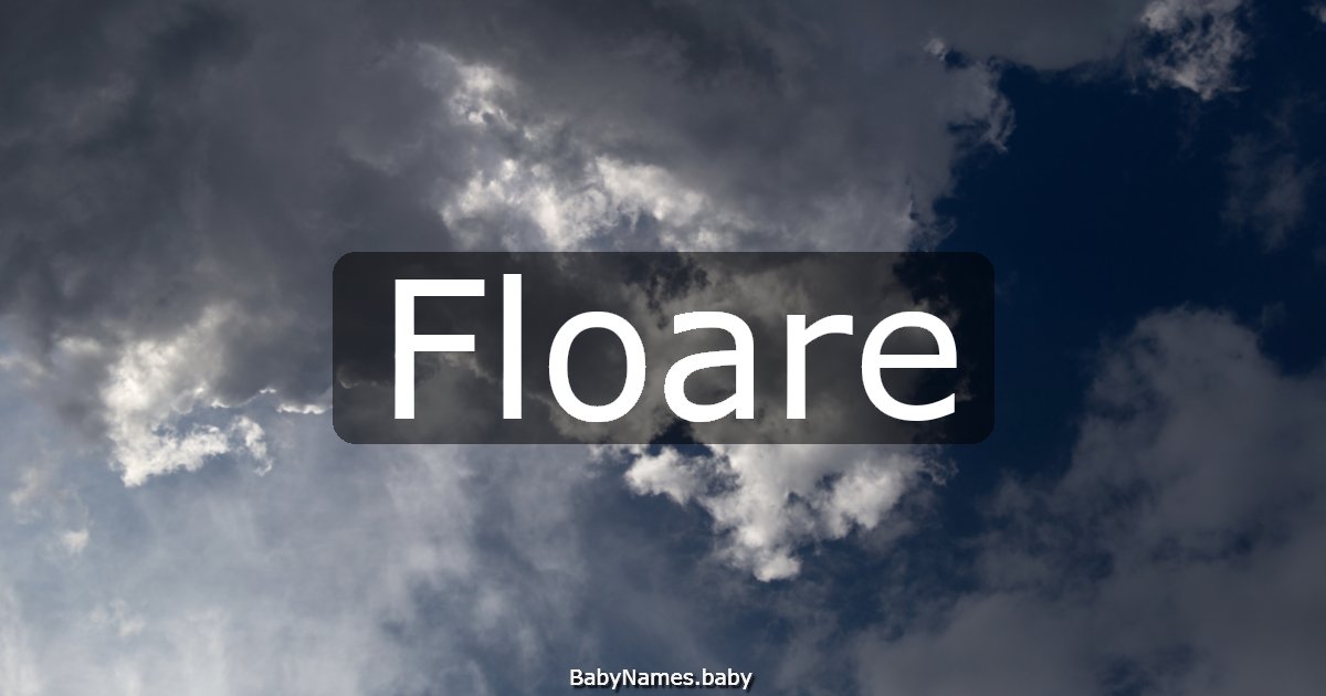 Floare