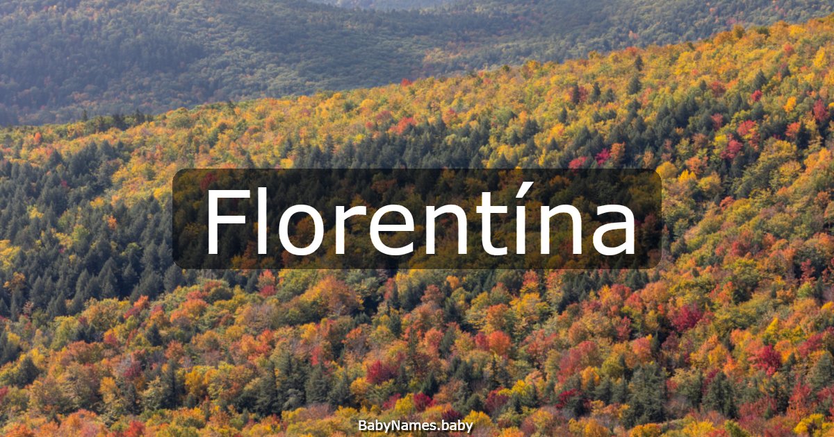 Florentína