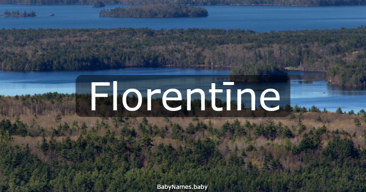 Florentīne