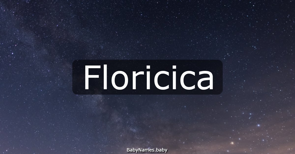 Floricica