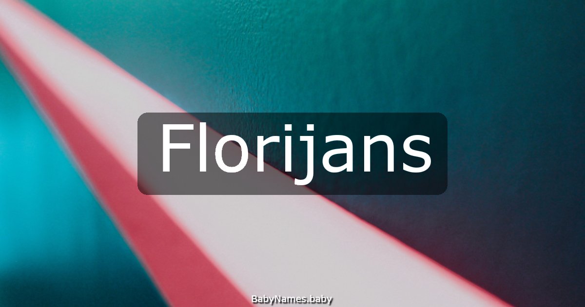 Florijans