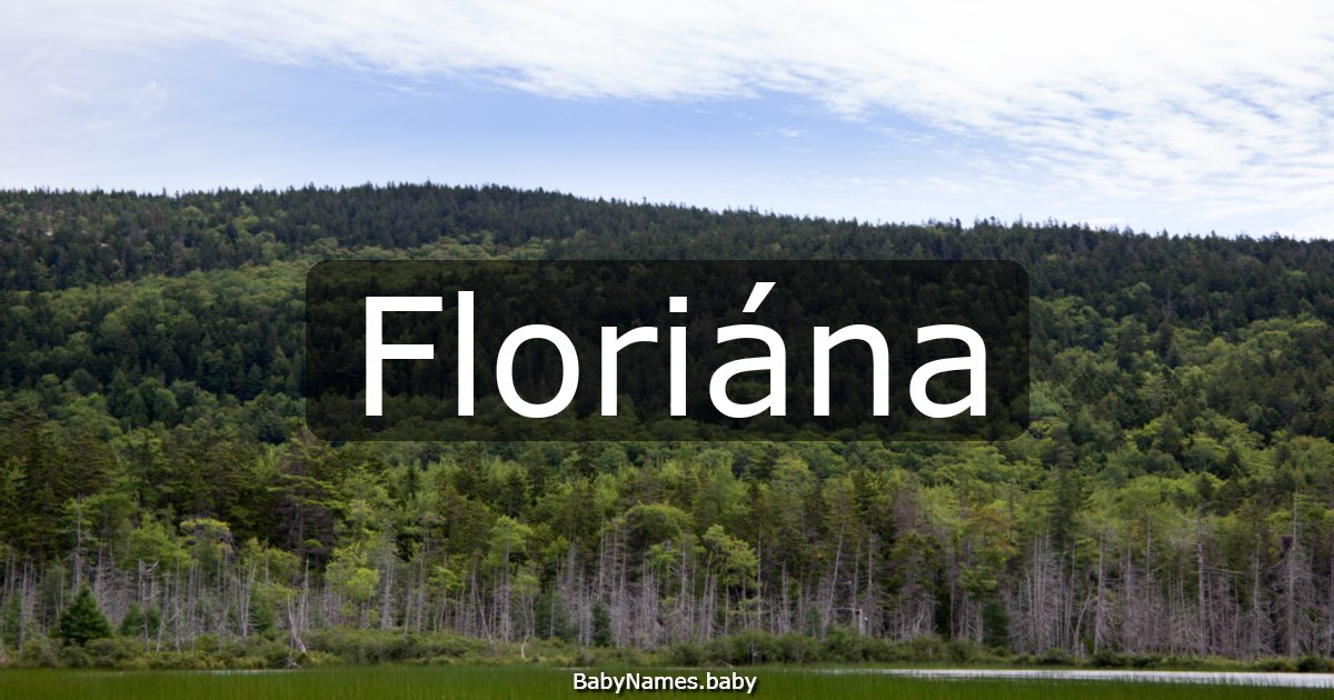 Floriána