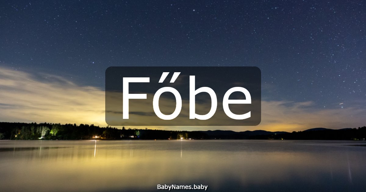 Főbe