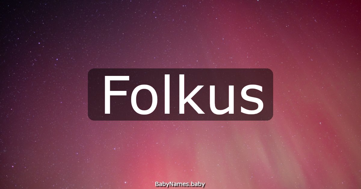 Folkus