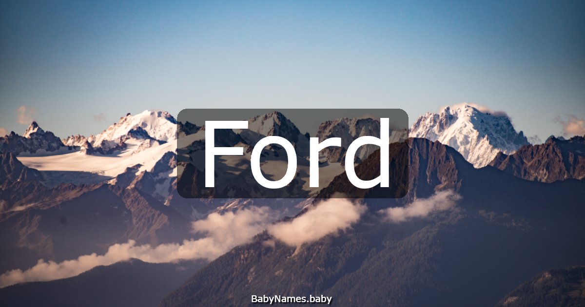 Ford