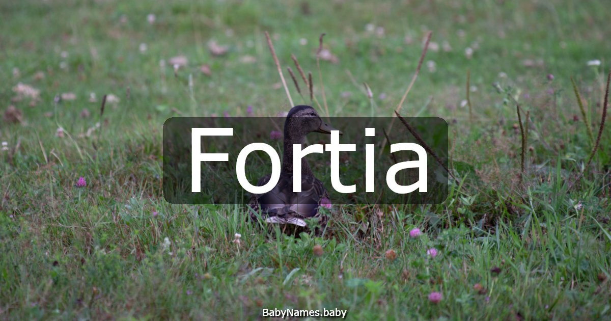 Fortia