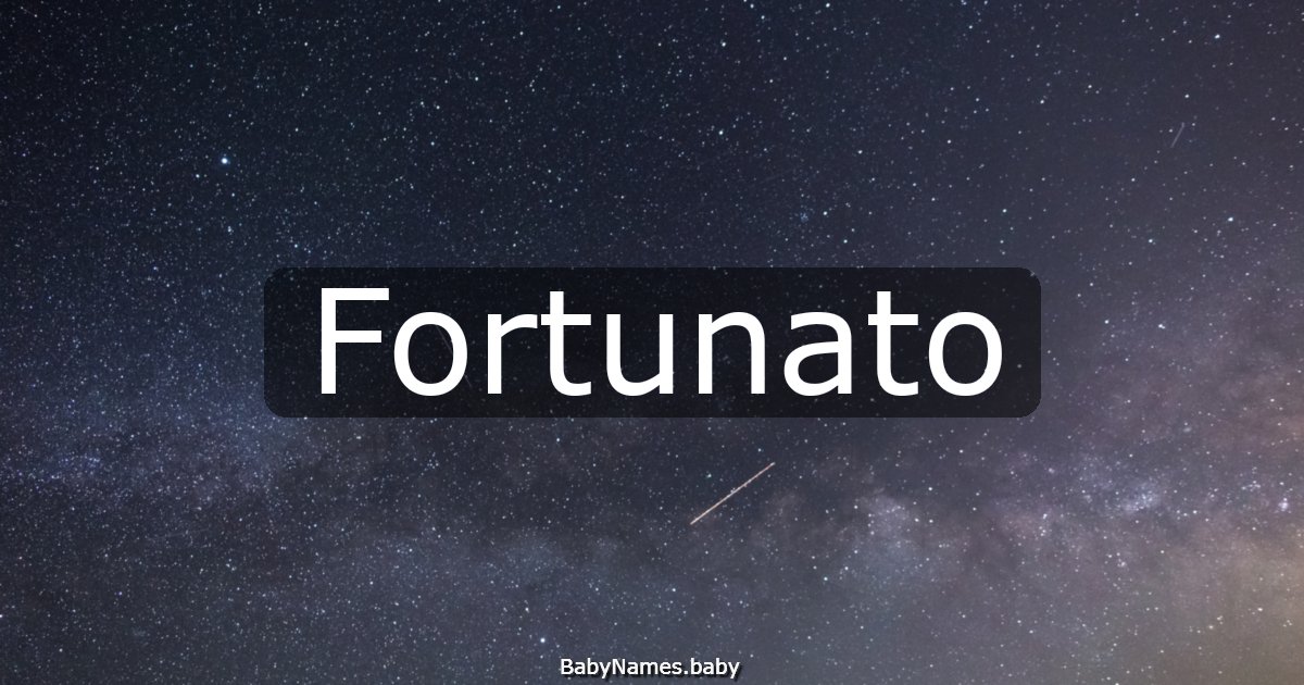 Fortunato