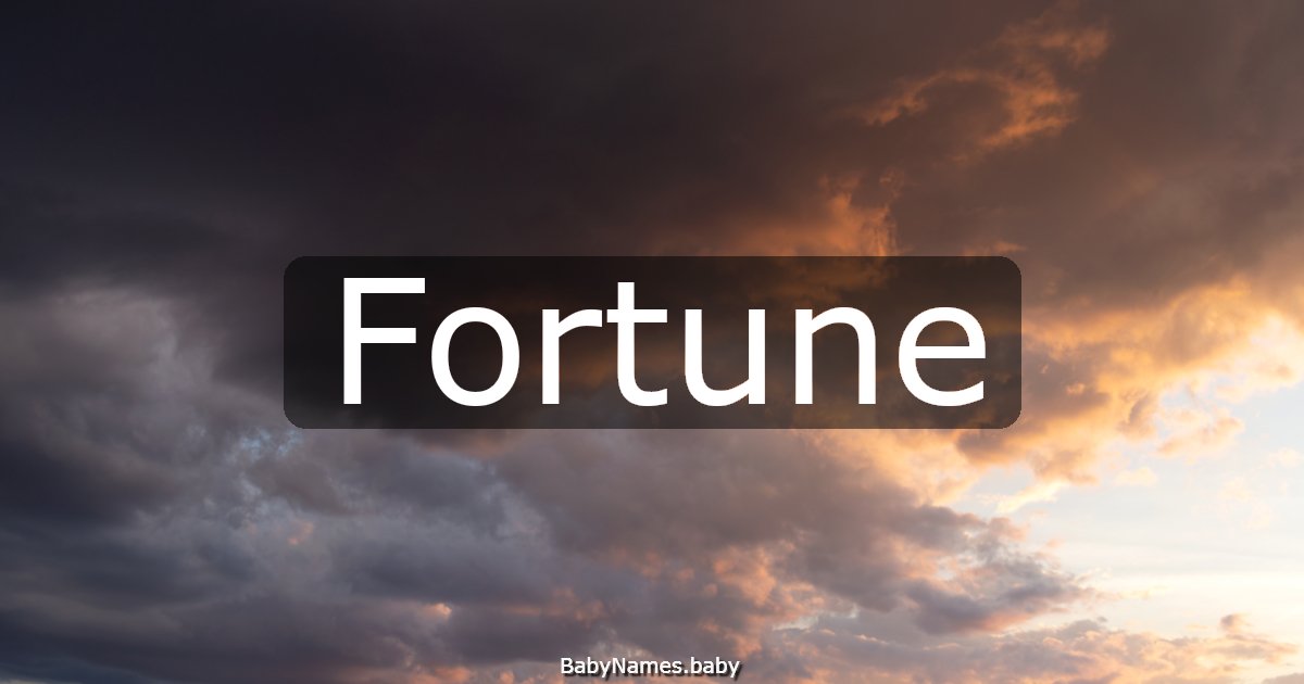 Fortune