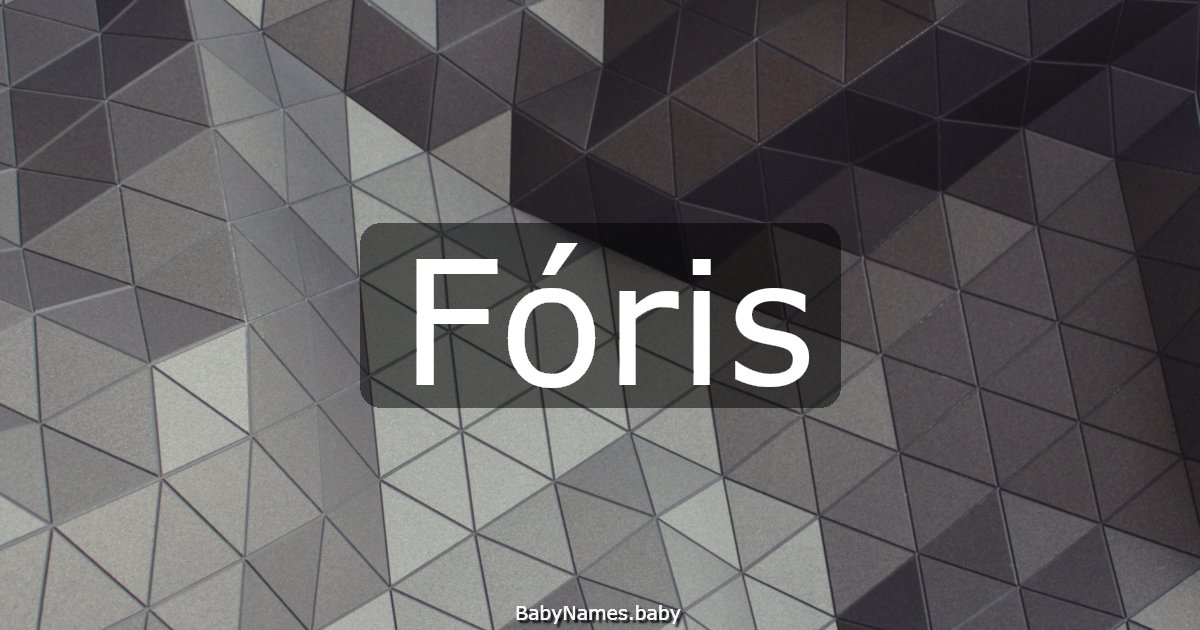 Fóris