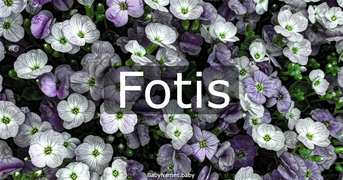 Fotis