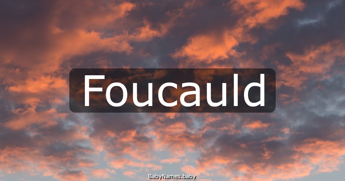 Foucauld