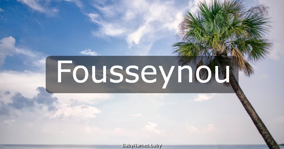 Fousseynou