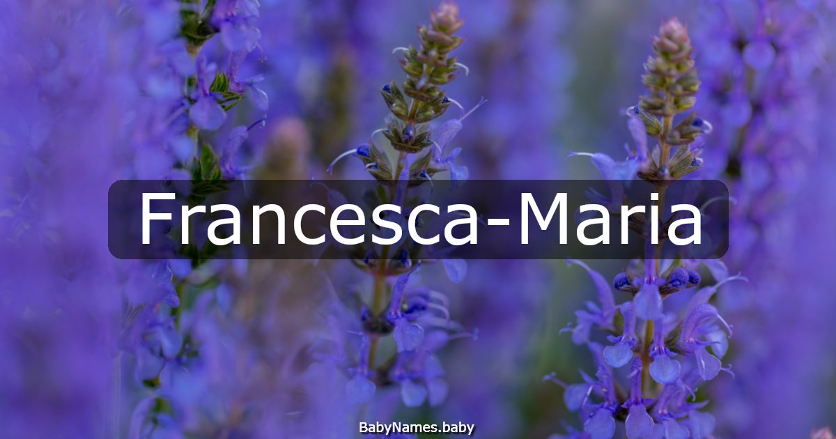 Francesca-Maria