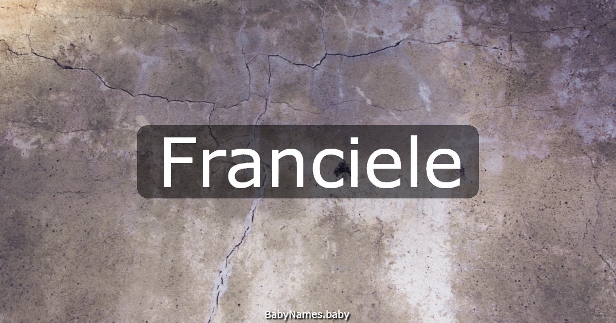 Franciele