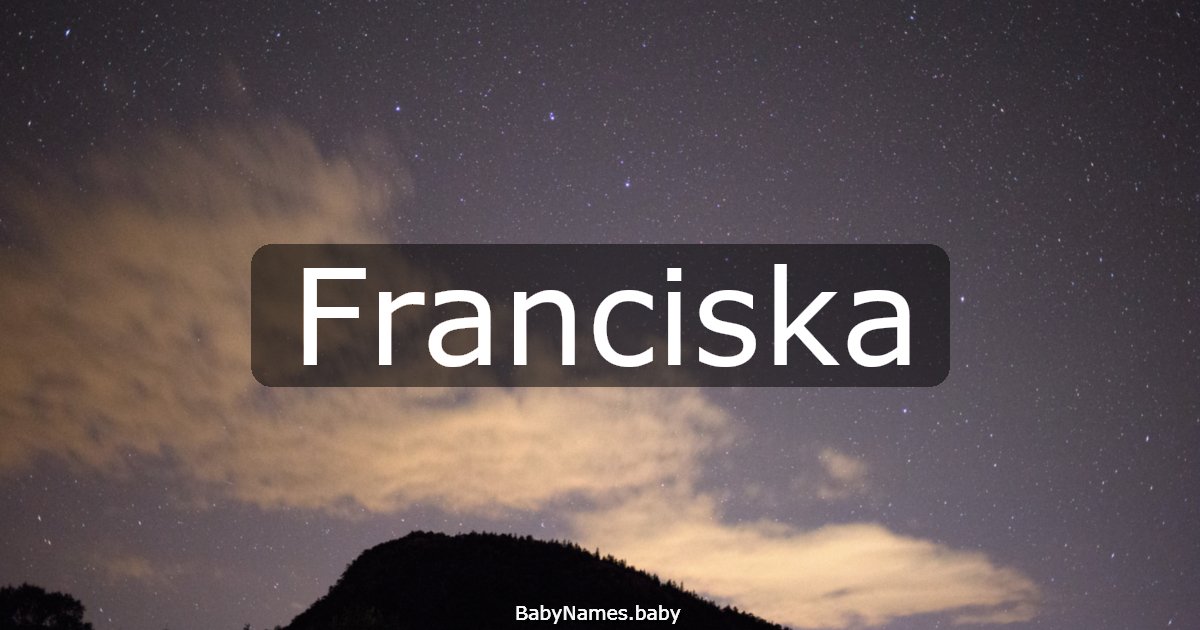 Franciska
