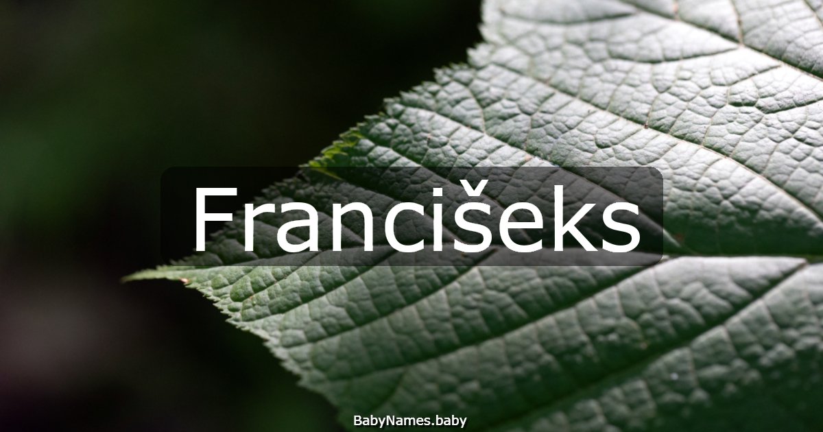 Francišeks