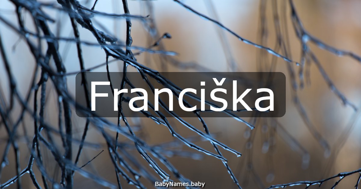 Franciška