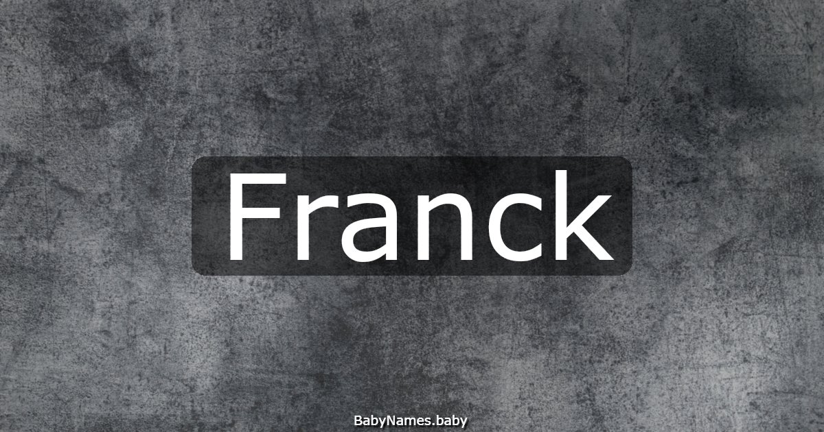 Franck