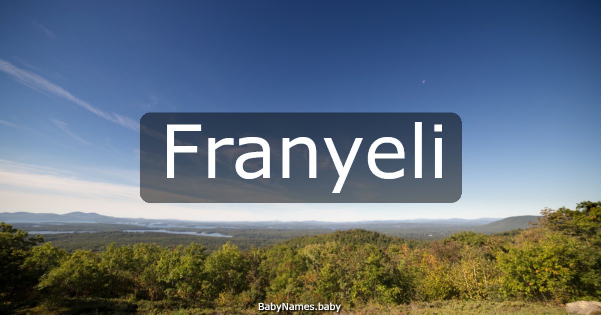 Franyeli