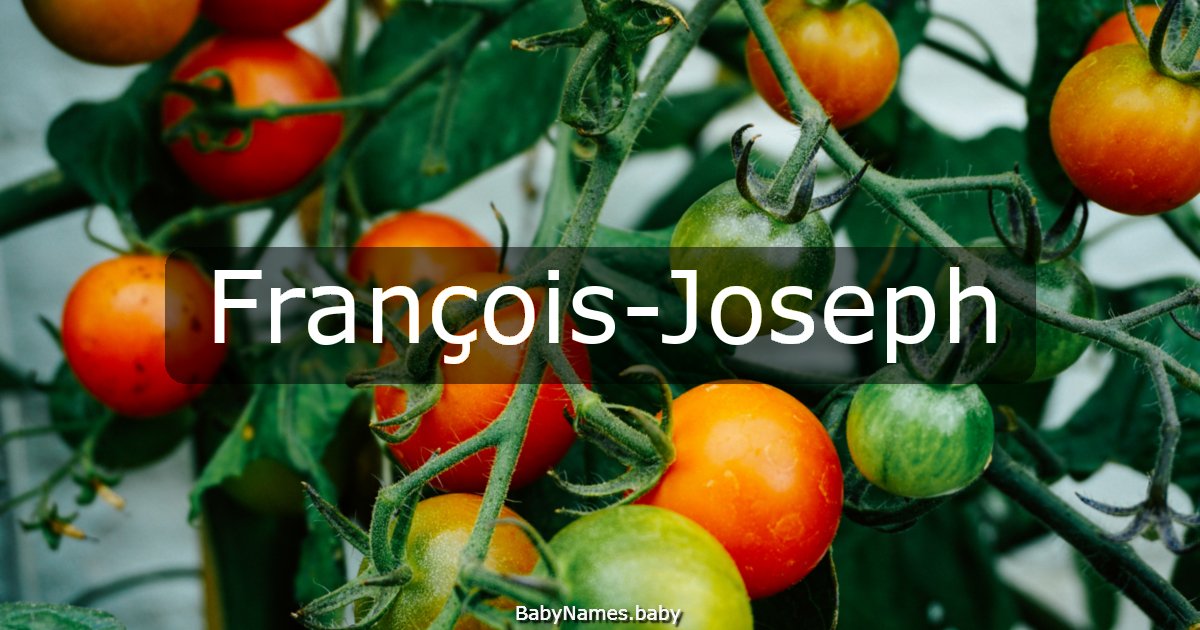 François-Joseph