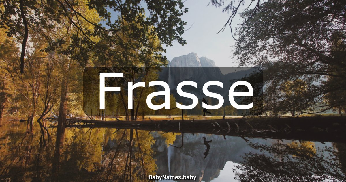 Frasse