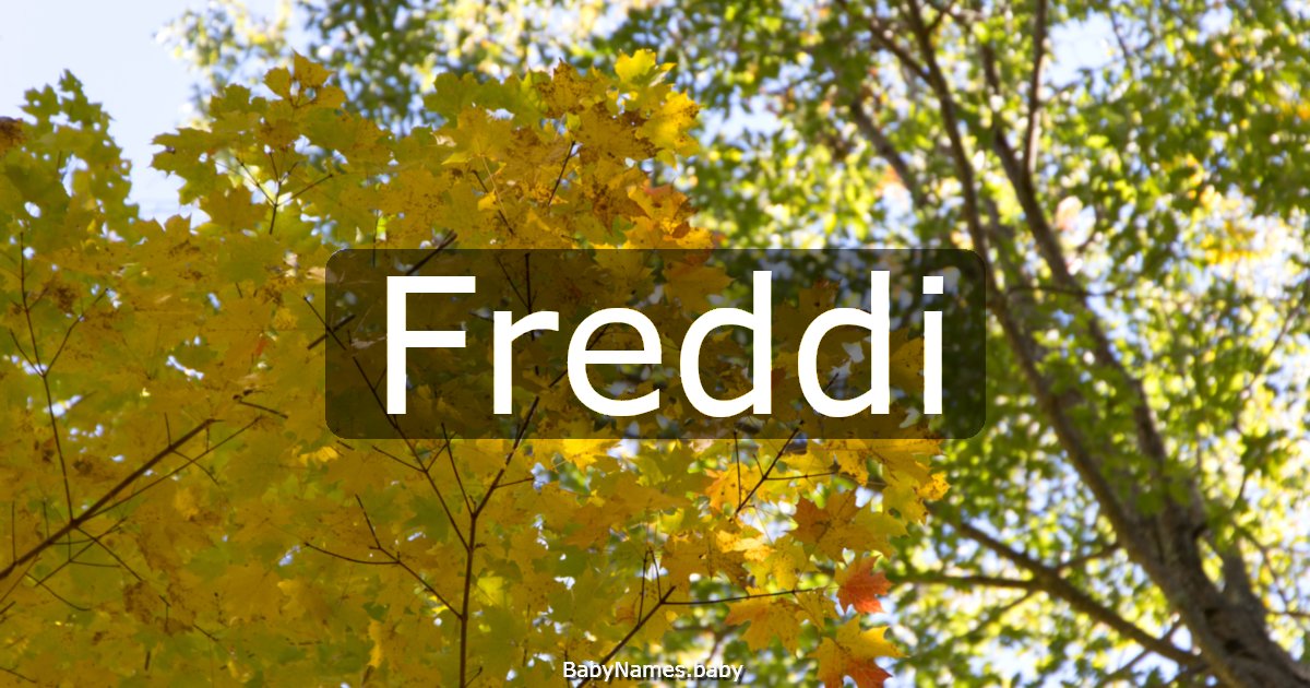 Freddi