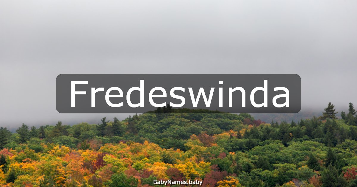 Fredeswinda