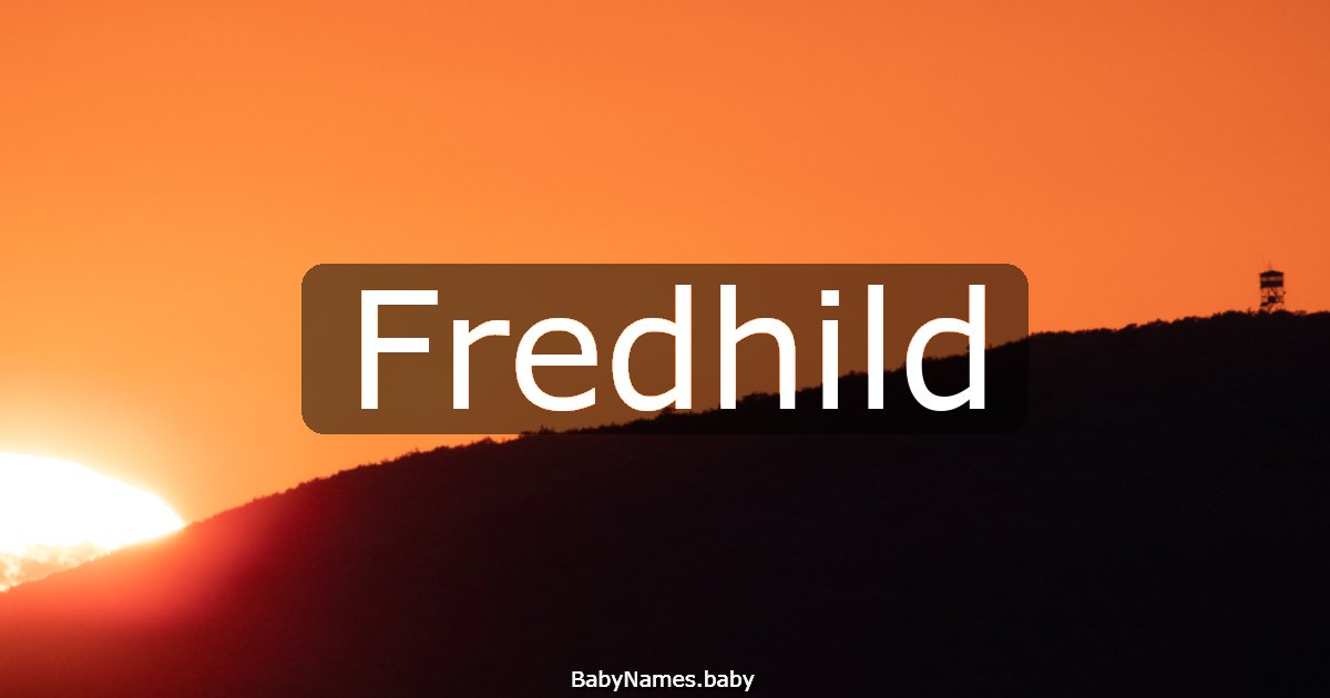 Fredhild