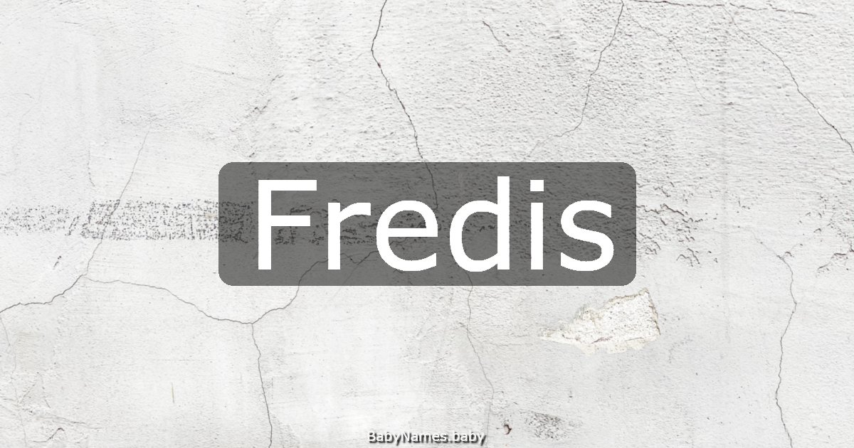Fredis