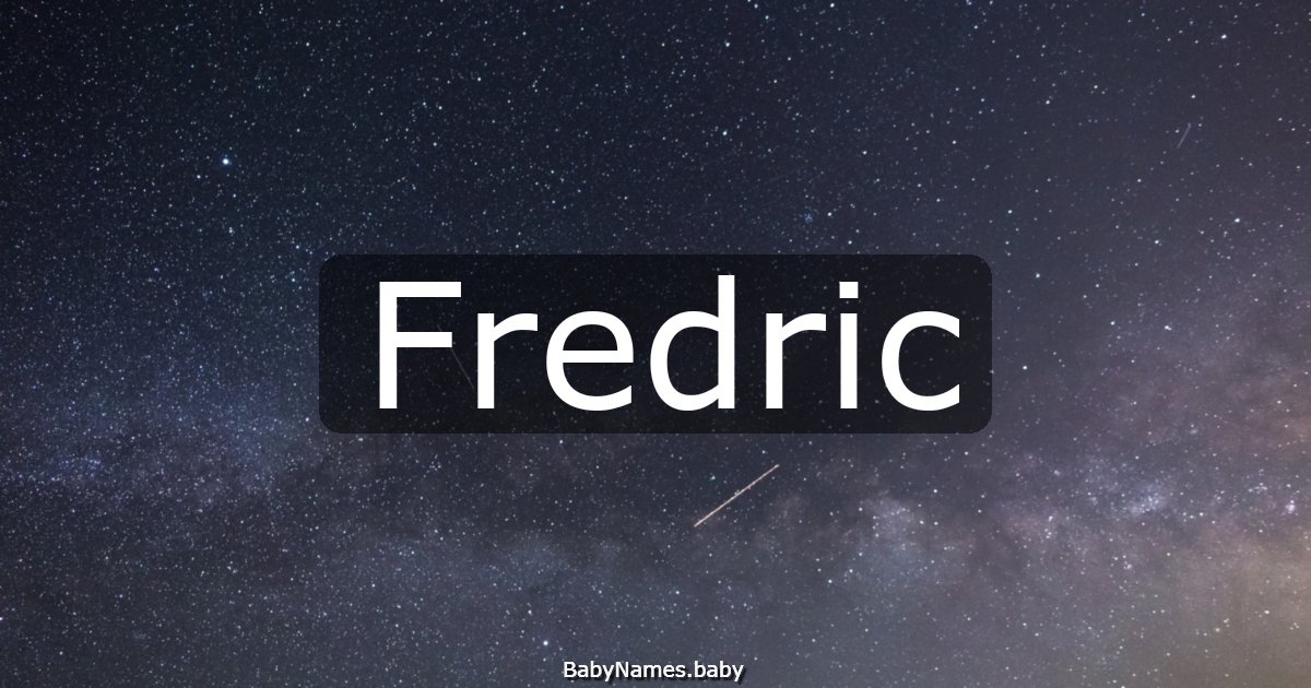 Fredric