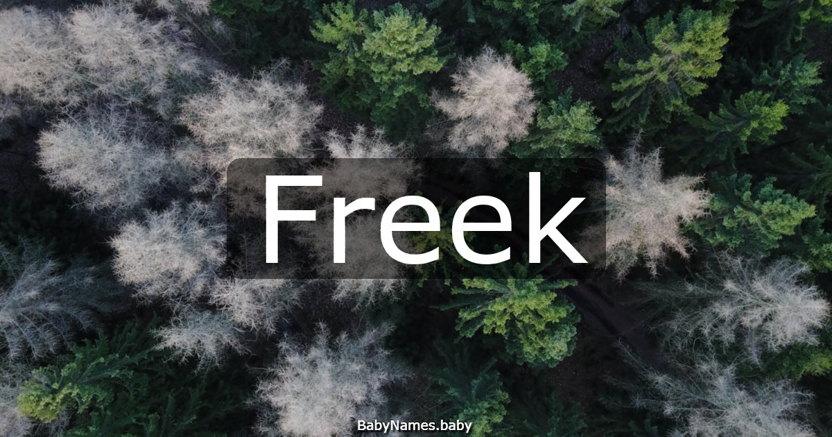 Freek