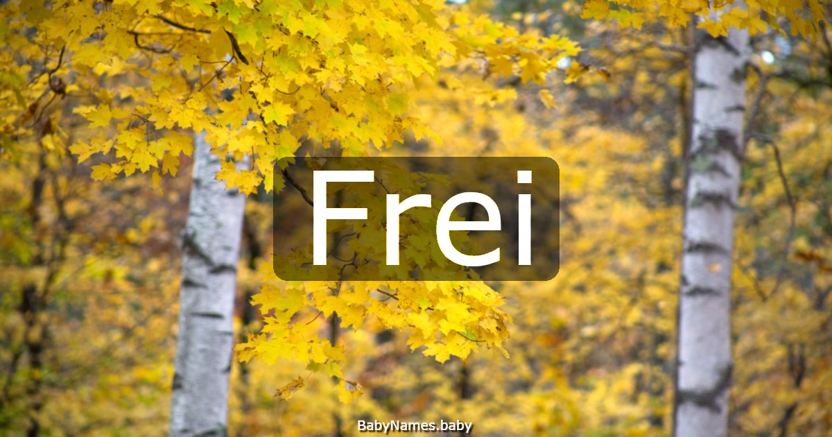 Frei