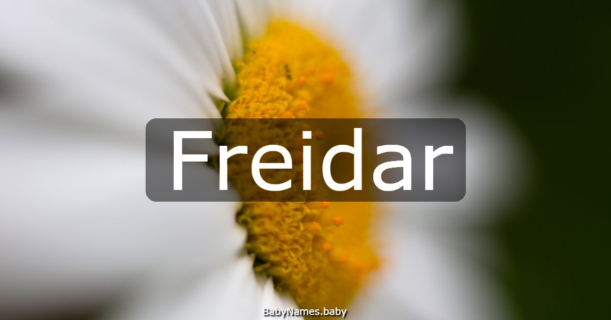 Freidar