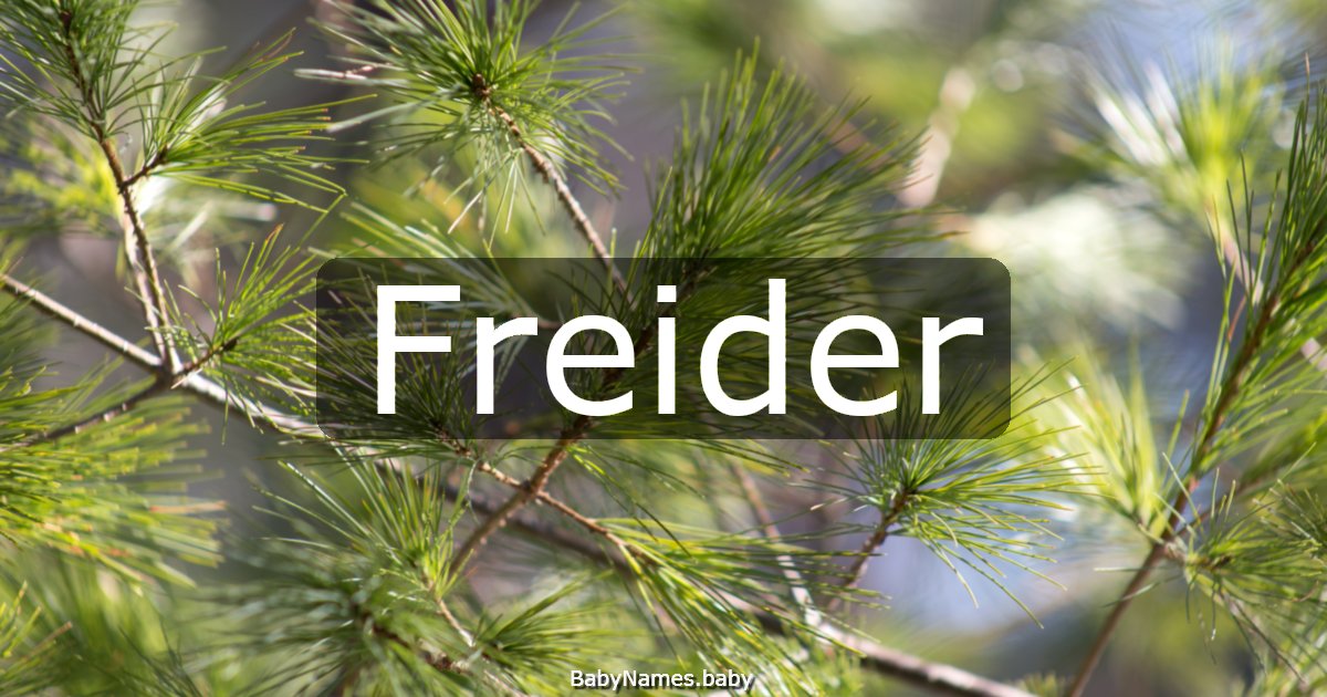 Freider