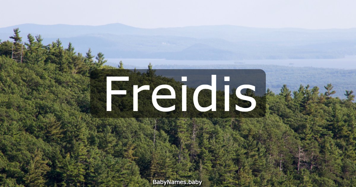 Freidis