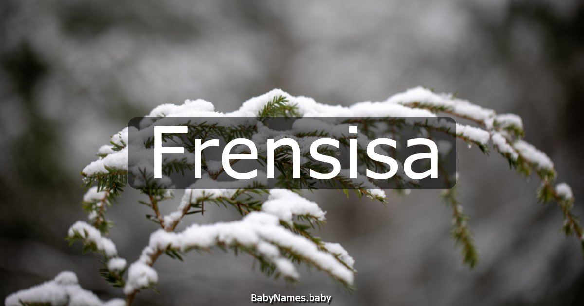 Frensisa